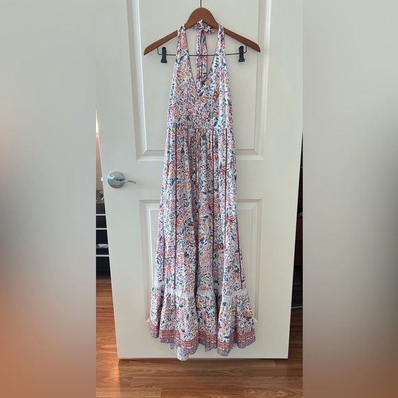 NWT Poupette St. Barth Carine Printed Maxi Dress - Picture 5 of 16